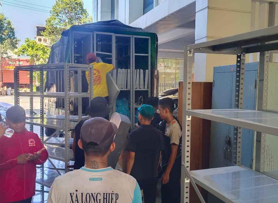 Chuyển Kho Tài Liệu Bàn Giao Cho Thanh Tra Tỉnh