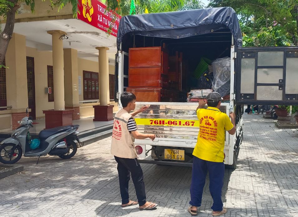 CHUYỂN NHÀ NGÀY RẰM CHO VĂN PHÒNG ĐĂNG KÍ ĐẤT ĐAI HUYỆN TƯ NGHĨA