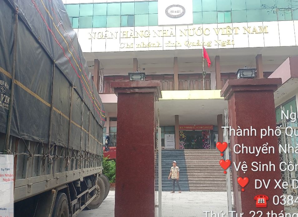 Chuyển cơ quan Ngân hàng Nhà nước từ Kon Tum về Quảng Ngãi – Dịch vụ trọn gói an toàn, chuyên nghiệp